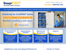 Tablet Screenshot of imagefirst.com